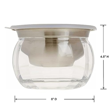 Prodyne Iced Dip-On-Ice Bowl Keeps Dips Chilled 22oz