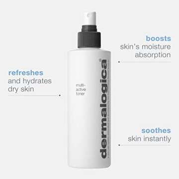 Dermalogica Multi-Active Toner, Facial Spray for Hydrating, Calming, Refreshing - Help Condition Skin and Prepare for Moisture Absorption - 8.4 FL OZ