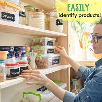 Chalkboard Labels with 2 Toy for Kids