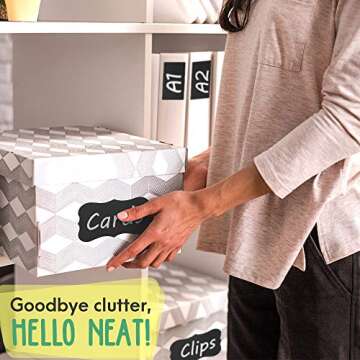 Chalkboard Labels with 2 Toy for Kids