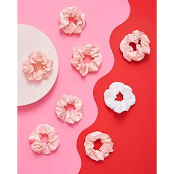 xo, Fetti Bachelorette Party Hair Tie - 8 Silk Scrunchies