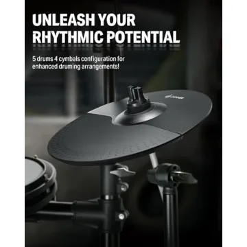 Donner DED-200X Electronic Drum Set with Mesh Pads