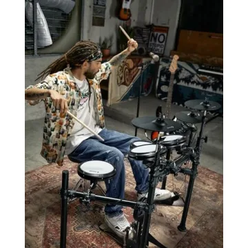 Donner DED-200X Electronic Drum Set with Mesh Pads