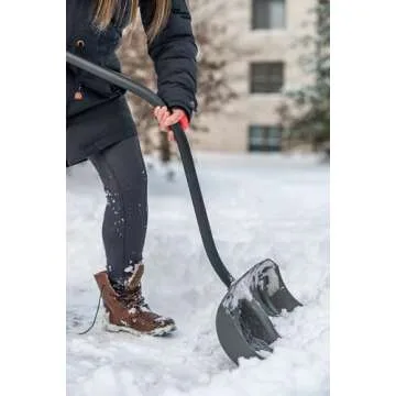 Suncast 18-inch Snow Shovel with Ergonomic Handle