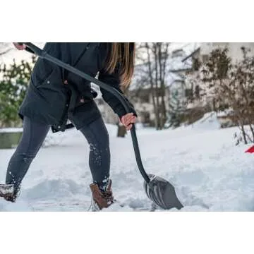 Suncast 18-inch Snow Shovel with Ergonomic Handle