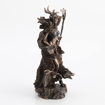 Veronese Hel Norse Goddess Bronze Sculpture for Collectors