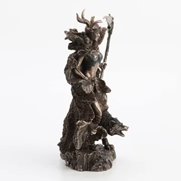 Veronese Hel Norse Goddess Bronze Sculpture for Collectors