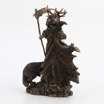 Veronese Hel Norse Goddess Bronze Sculpture for Collectors