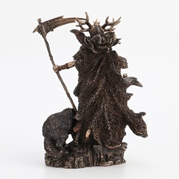 Veronese Hel Norse Goddess Bronze Sculpture for Collectors