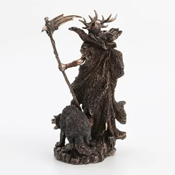 Veronese Hel Norse Goddess Bronze Sculpture for Collectors