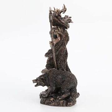 Veronese Hel Norse Goddess Bronze Sculpture for Collectors