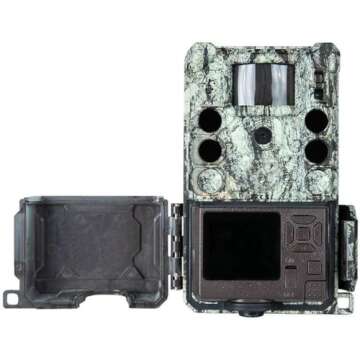 Bushnell Trail Camera CORE S-4K, No-Glow Game Camera with 4K Video and 1.5” Color Viewscreen