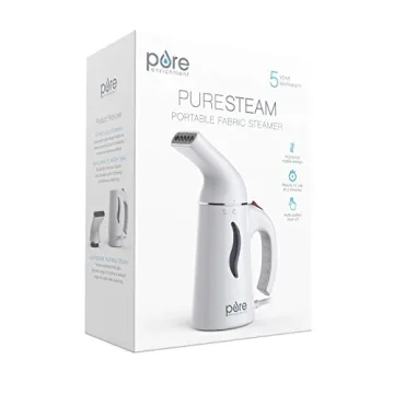 PureSteam Portable Fabric Steamer - Fast, Lightweight & Safe