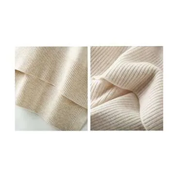 Kelsiop Autumn Women's Cashmere Knit Vest - Asymmetric Sleeveless Style