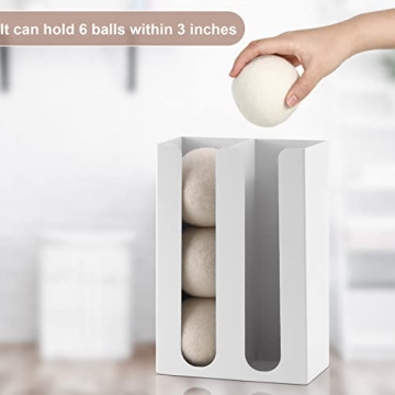 Magnetic Dryer Ball Holder for Smart Laundry Organization