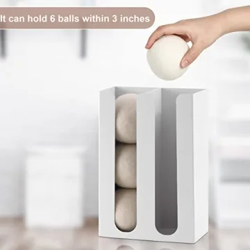 Magnetic Dryer Ball Holder for Smart Laundry Organization