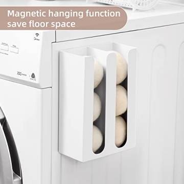 Magnetic Dryer Ball Holder for Smart Laundry Organization