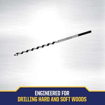 Irwin Tools 49908 Industrial Tools I-100 1/2" Auger Bit