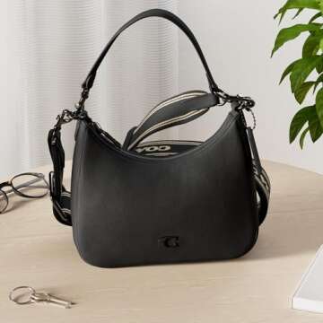 Elegant COACH Hobo Crossbody - Versatile Leather Handbag
