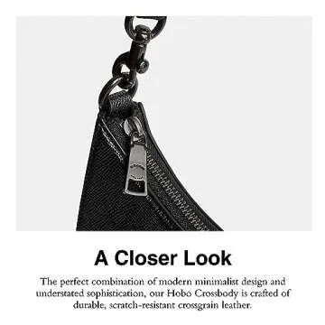 Elegant COACH Hobo Crossbody - Versatile Leather Handbag