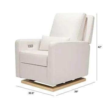 Babyletto Sigi Eco-Friendly Power Recliner with USB Port