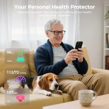 Smart Health Tracker Ring: Heart Rate & Sleep Monitor