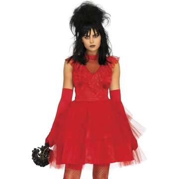 Leg Avenue Women's Beetle Bride Costume - Perfect for Halloween