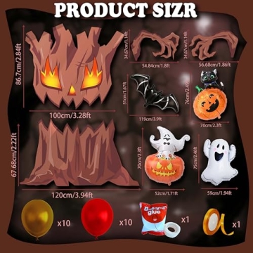 Halloween Trunk or Treat Kit for SUV Decor and Fun