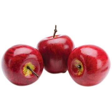 FloraCraft Vase Filler Mini Red Apples 15 Pieces