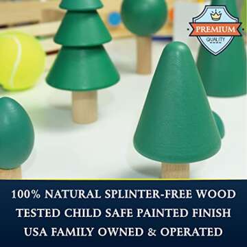 Curious Melodies Wooden BlockWorlds Building Blocks for Kids