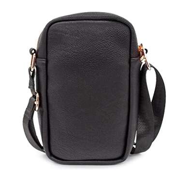 Disney Bag, Crossbody, Mickey Mouse Head Embossed, Vegan Leather