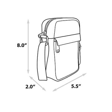 Disney Bag, Crossbody, Mickey Mouse Head Embossed, Vegan Leather