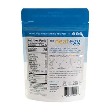 neat Plant-Based Egg Mix (4.5 oz) - Natural Egg Substitute