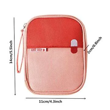 Mini Travel First Aid Kit Bag - Waterproof & Compact