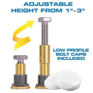 Danco 10879 One Toilet Perfect Seal Wax Ring & Zero Cut, Mess Install, Complete Kit Includes Bolts and Adapters, 1-Pack, blue