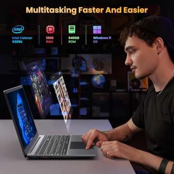 Jumper Laptop 12GB RAM 640GB Storage Office 365 FHD Screen