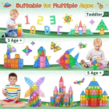 Goodtiles Magnetic Tiles for Creative Kids' Playtime