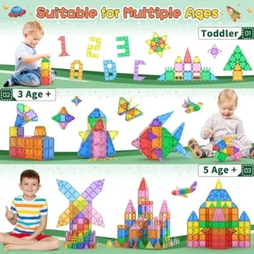 Goodtiles Magnetic Tiles for Creative Kids' Playtime