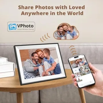 Dragon Touch 10.1'' WIFI Digital Photo Frame - Instant Sharing