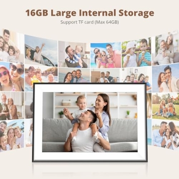 Dragon Touch 10.1'' WIFI Digital Photo Frame - Instant Sharing