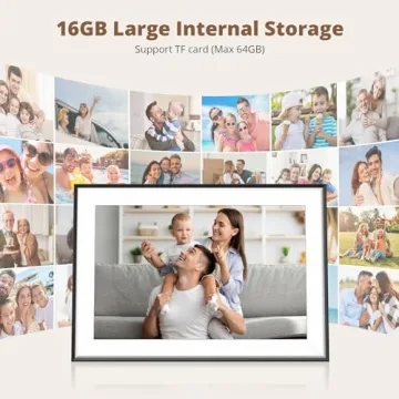 Dragon Touch 10.1'' WIFI Digital Photo Frame - Instant Sharing