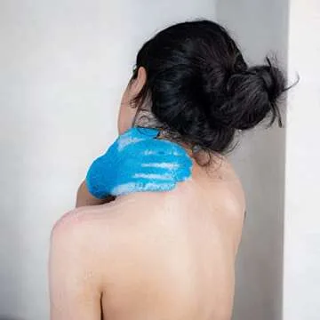 Slick Exfoliating Gloves for Smooth Glowing Skin - 4 Pcs