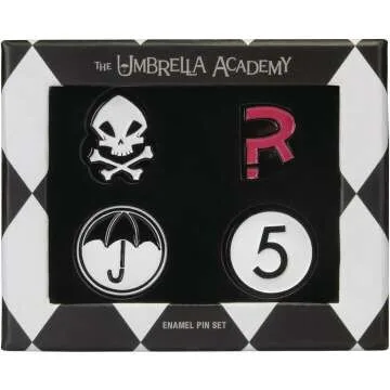 Umbrella Academy Enamel Pin Set - Dark Horse Deluxe
