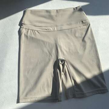 TomTiger Yoga Shorts: High Waist Tummy Control Biker Shorts for Women