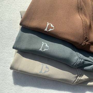 TomTiger Yoga Shorts for Women High Waist Tummy Control