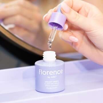 florence by mills Dreamy Drops Clarifying Serum, 1 fl oz / 30mL