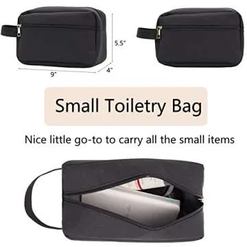 MINKARS Weekender Bag with Shoe Compartment Travel Duffle, Carry On 20 Inch, Black