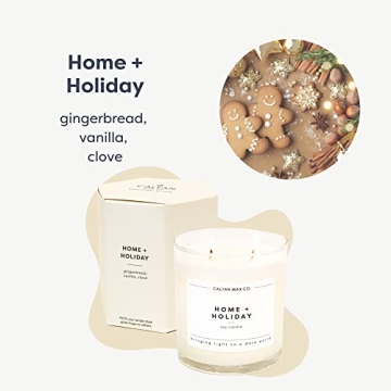 Calyan Wax Home & Holiday Candle - Soy Wax Aromatherapy