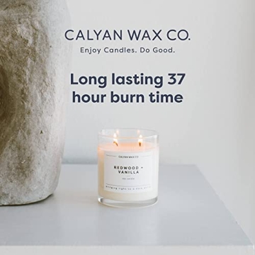 Calyan Wax Home & Holiday Candle - Soy Wax Aromatherapy