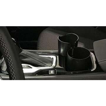 KruzCup Two-Cup Console Organizer (Black)